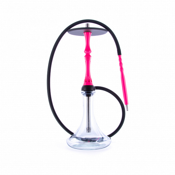 Кальян Alpha Hookah Kappa Rose Fluor (Розовый, 56 см) в Краснодаре