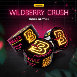 Табак Banger Wildberry Crush (Ягодный Пунш) 25 гр