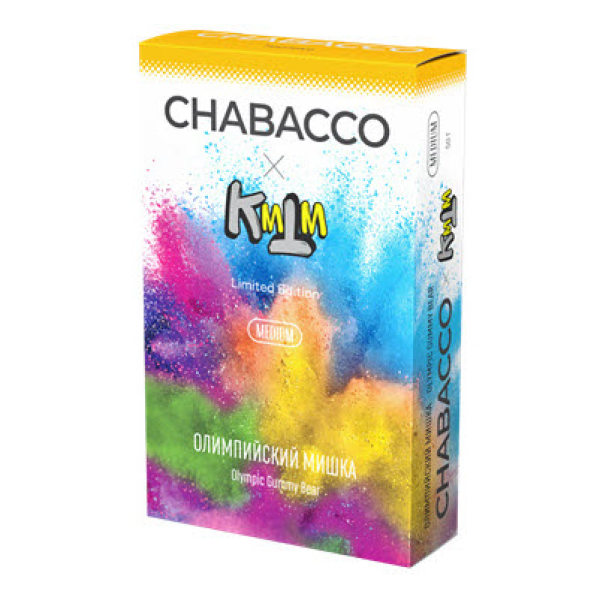 Смесь Chabacco Medium OLYMPIC GUMMY BEAR (ОЛИМПИЙСКИЙ МИШКА) 50 гр в Краснодаре