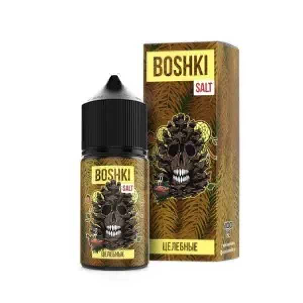 Жидкость BOSHKI Salt Целебные (Мёд трава чай хвоя) (30 мл, 20 мг/мл) в Краснодаре