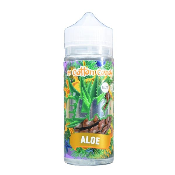 Жидкость Cotton Candy ЁLKA ALOE (Хвоя С Мятой И Алоэ) (120 мл, 0 мг/мл) в Краснодаре