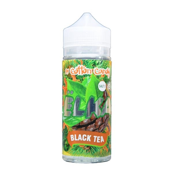 Жидкость Cotton Candy ЁLKA BLACK TEA (Хвоя С Мятой И Чёрным Чаем) (120 мл, 0 мг/мл) в Краснодаре