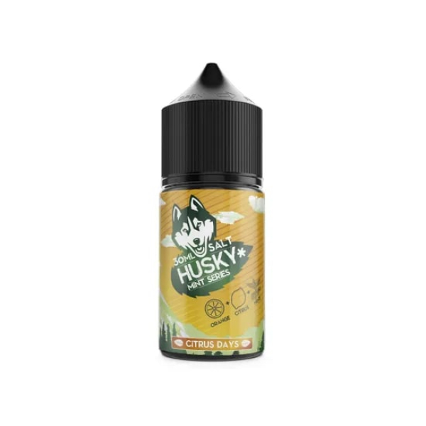 Жидкость Husky salt Mint series Citrus Days (Мороженное апельсин мята) (30 мл, 20 мг/мл) в Краснодаре