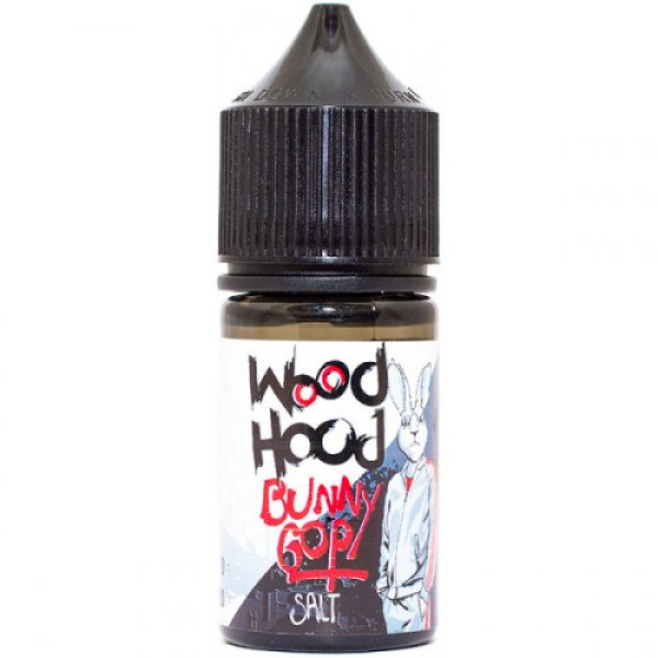Жидкость Wood Hood Bunny Gop (Малина Черника Черная Смородина Лед) (30 мл, 20 мг/мл) в Краснодаре
