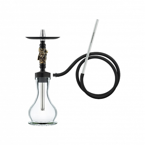Кальян Honey Sigh Mini Dark Exclusive Samurai Серебристый (38 см) в Краснодаре