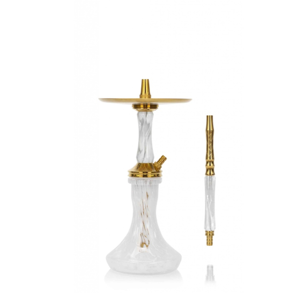 Кальян Ocean Hookah Kaif Small 2 (золотой,белый, 53 см) в Краснодаре