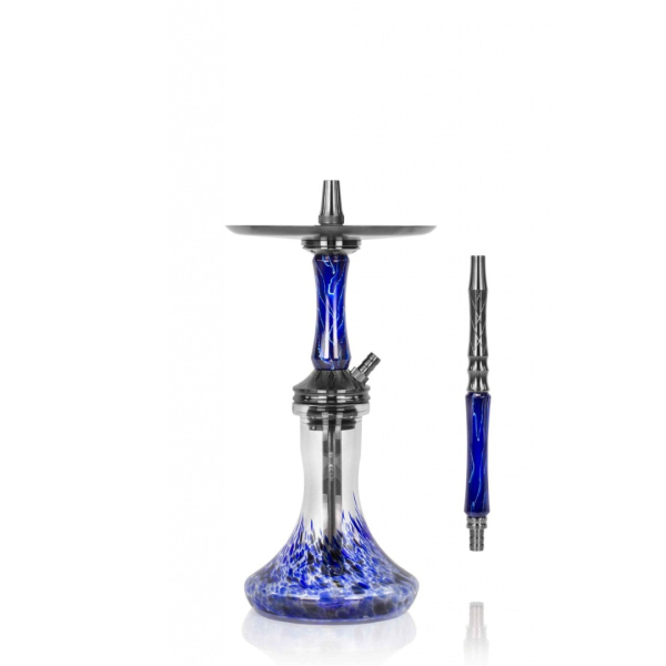 Кальян Ocean Hookah Kaif Small 2 (черный,синий, 53 см) в Краснодаре