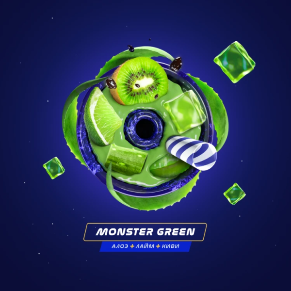 Паста Space Smoke LIGHT Mix Monster  Green (Зеленый Монстр) 30 гр в Краснодаре