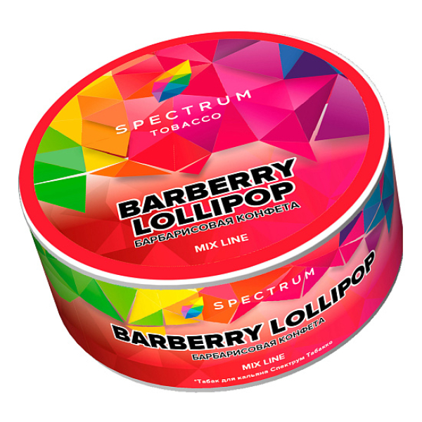 Табак Spectrum Mix Line Barberry lollipop (Барбарисовая конфета) 25 гр в Краснодаре