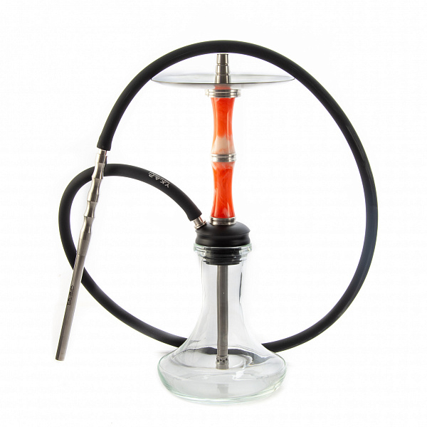 Кальян Y.K.A.P. Mini STR Pro M3 (Оранжевый,Белый, 39 см) в Краснодаре