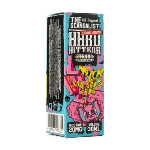 Жидкость The Scandalist Strong Love Skulls Guns 30 мл в Краснодаре
