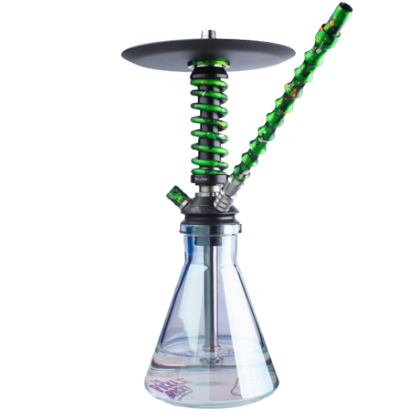 Кальян Mamay Customs Coilovers Micro Rick And Morty (Зелёный, 30 см) в Краснодаре