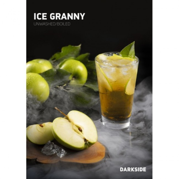 Табак Darkside Core Ice Granny (Ледяное Зеленое Яблоко) 100 гр в Краснодаре