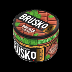 Смесь Brusko Strong шоколад с мятой  50 гр