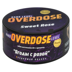 Табак Overdose Sweet Rose  25 грамм