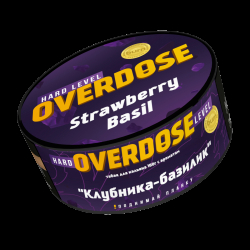 Табак Overdose Strawberry Basil  100 грамм