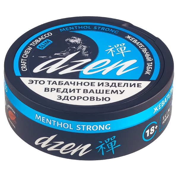 Жевательный табак Dzen Strong Slim Menthol 9 грамм в Краснодаре