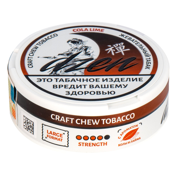Жевательный табак Dzen Cola Lime 9 грамм в Краснодаре