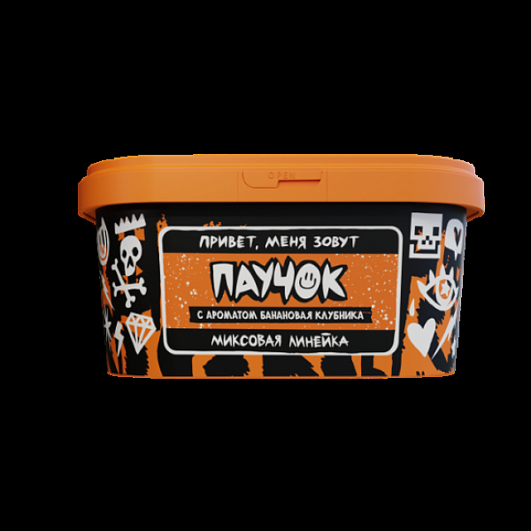 Табак Хулиган Паучок Банановая Клубника 200 грамм в Краснодаре
