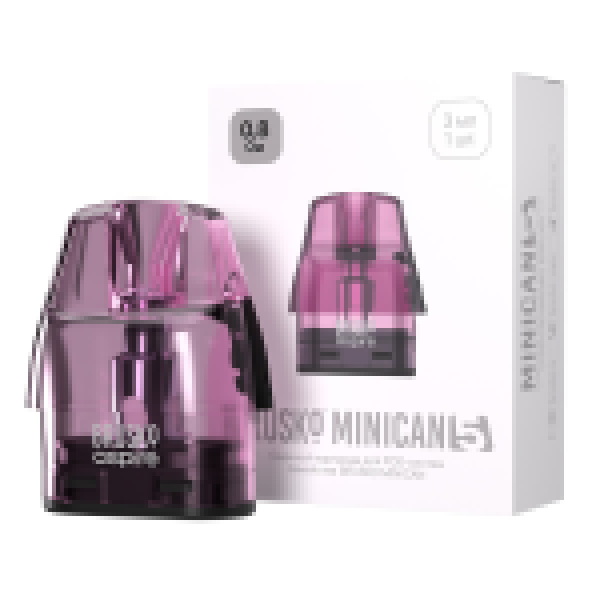 Картридж Brusko Minican 5 3 Мл 08 Ом Розовый Pink Упак. 1 Шт. в Краснодаре