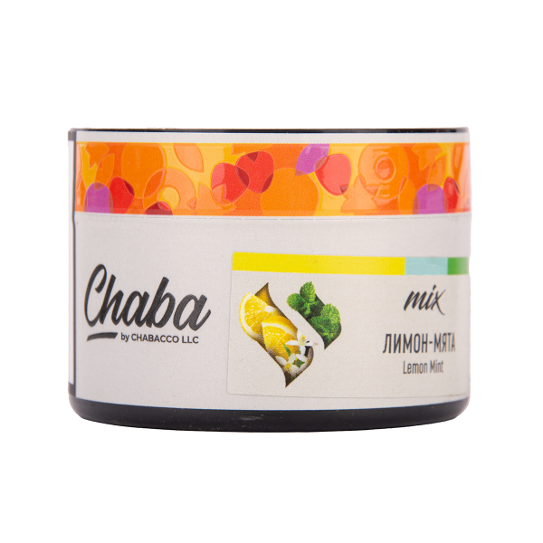Бестабачная смесь Chaba Mix Lemon Mint Nicotine Free 40 грамм в Краснодаре