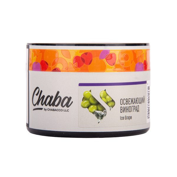 Бестабачная смесь Chaba Ice Grape Nicotine Free 40 грамм в Краснодаре