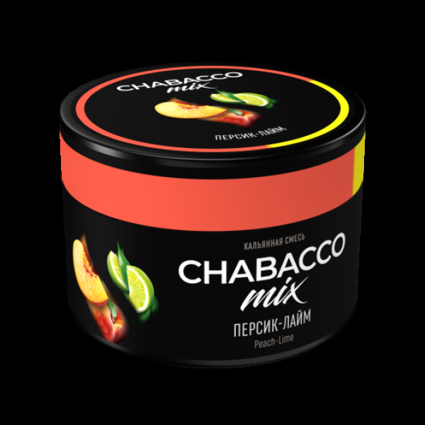 Бестабачная смесь Chabacco Mix Medium Peach Lime 40 грамм в Краснодаре