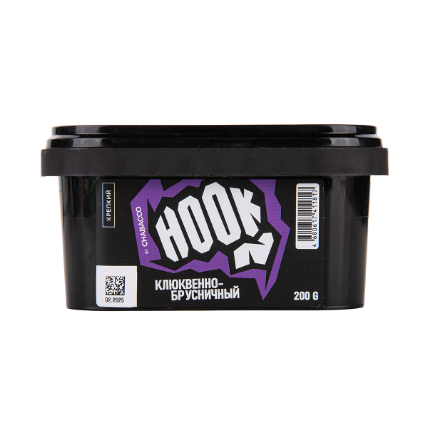 Табак Hook Клюквенно Брусничный 200 грамм в Краснодаре