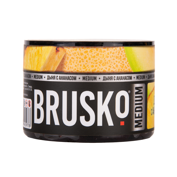 Бестабачная смесь Brusko Дыня С   Ананасом 50 грамм в Краснодаре