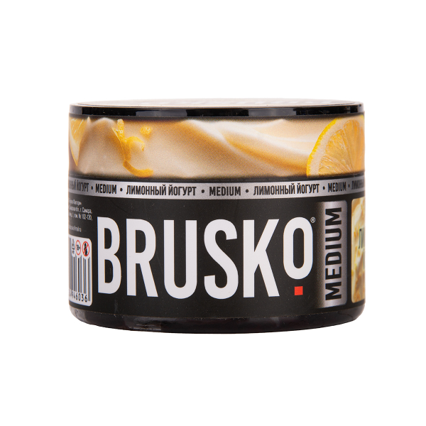 Бестабачная смесь Brusko Лимонный Йогурт 50 грамм в Краснодаре