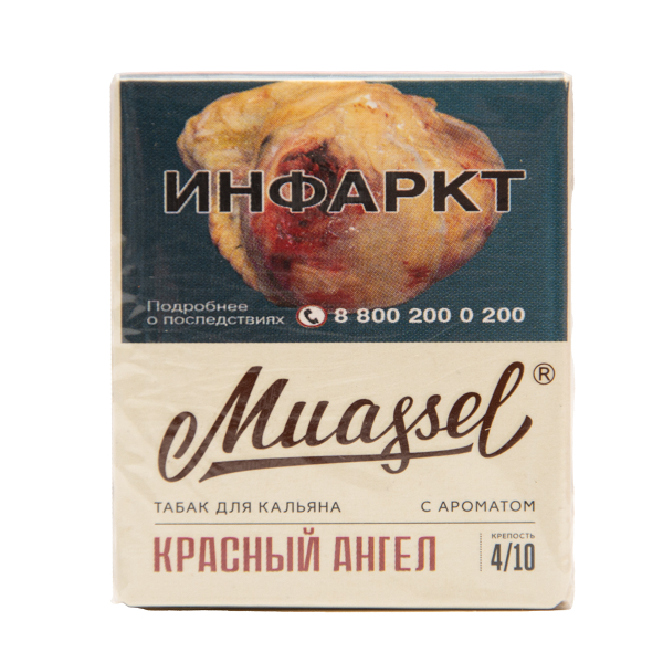 Табак Muassel Medium  Красный Ангел 40 грамм в Краснодаре
