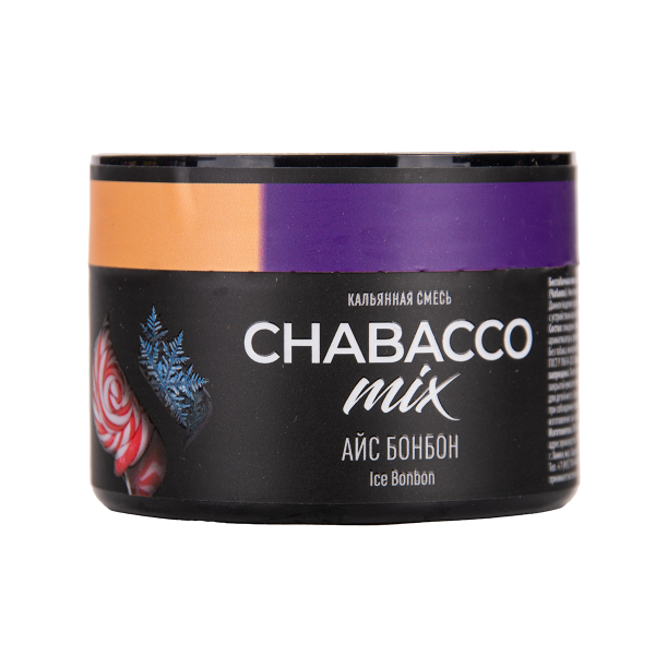 Бестабачная смесь Chabacco Mix Medium Ice Bonbon 40 грамм в Краснодаре