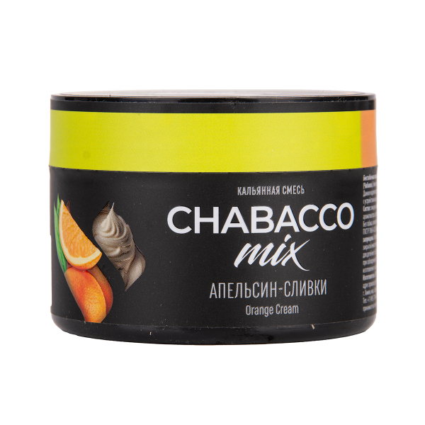 Бестабачная смесь Chabacco Mix Medium Orange Cream 40 грамм в Краснодаре