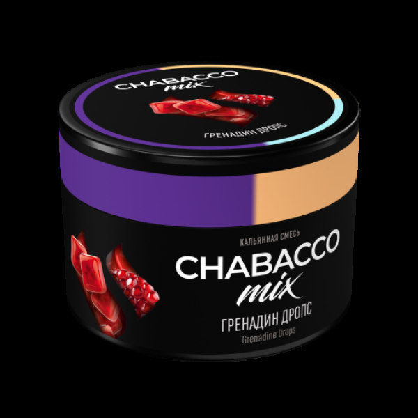 Смесь Chabacco Mix Grenadine Drops Гренадин Дропс  Medium 40 грамм в Краснодаре