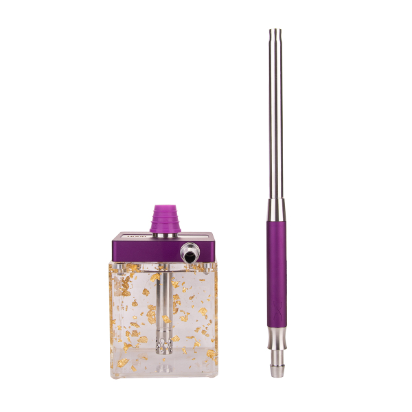 Кальян Hoob Subatom Royal Purple X Ss | Cube Mini Gold в Краснодаре