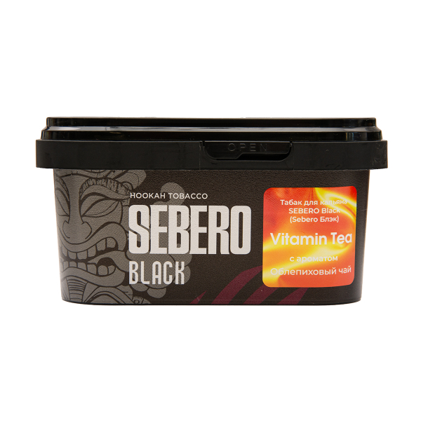 Табак Sebero Black Vitamin Tea Облепиховый Чай 200 грамм в Краснодаре