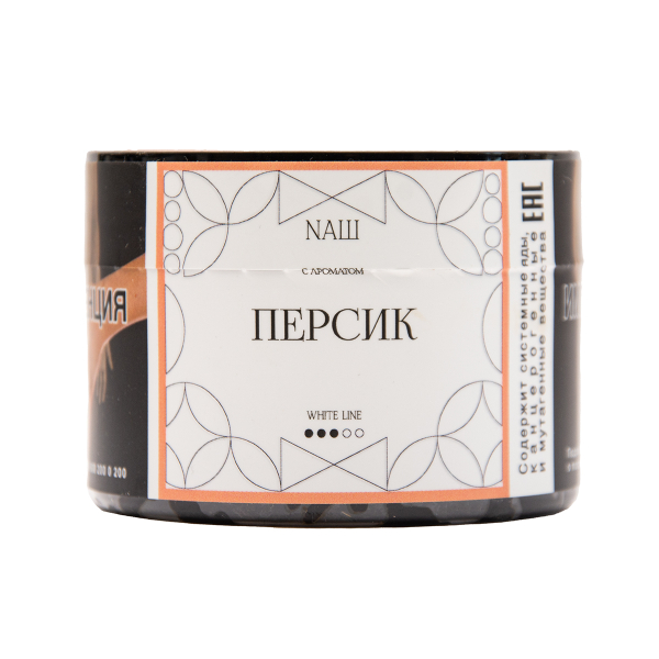 Табак NАШ White Персик 40 грамм в Краснодаре