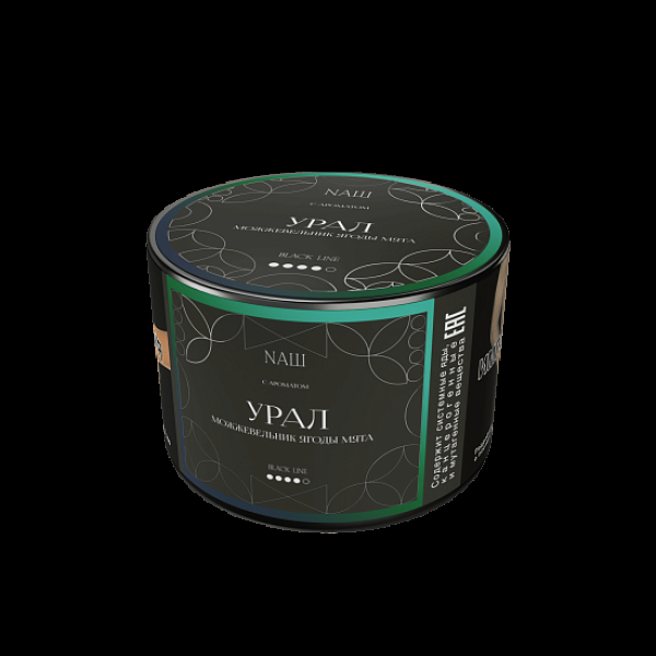 Табак Nаш Black Урал Можжевельник Ягоды Мята 40 грамм в Краснодаре