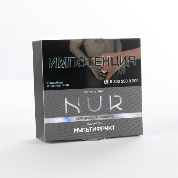 Табак Nur Мультифрукт Средний 20 грамм в Краснодаре