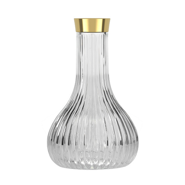 Колба Alpha Hookah Drop Twistlock На Резьбе Прозрачная  Gold в Краснодаре