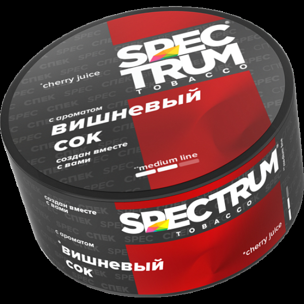 Табак Spectrum Medium Line Cherry Juice 25 грамм в Краснодаре