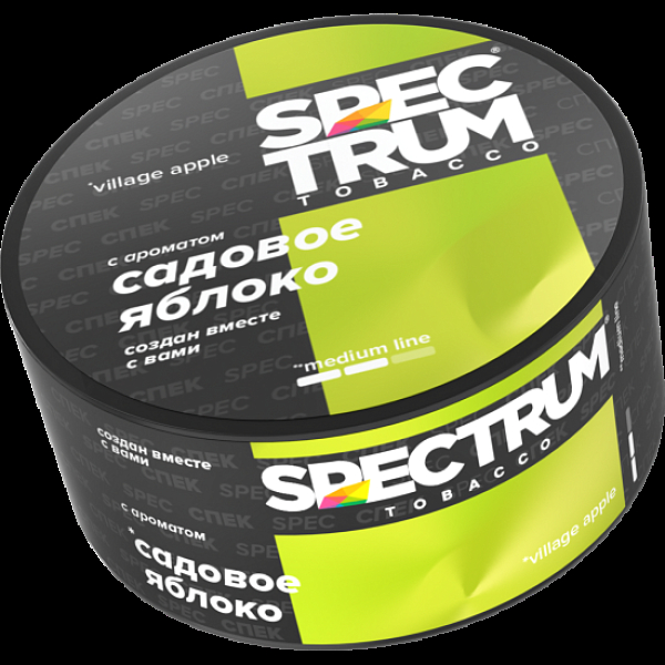 Табак Spectrum Medium Line Village Apple 25 грамм в Краснодаре