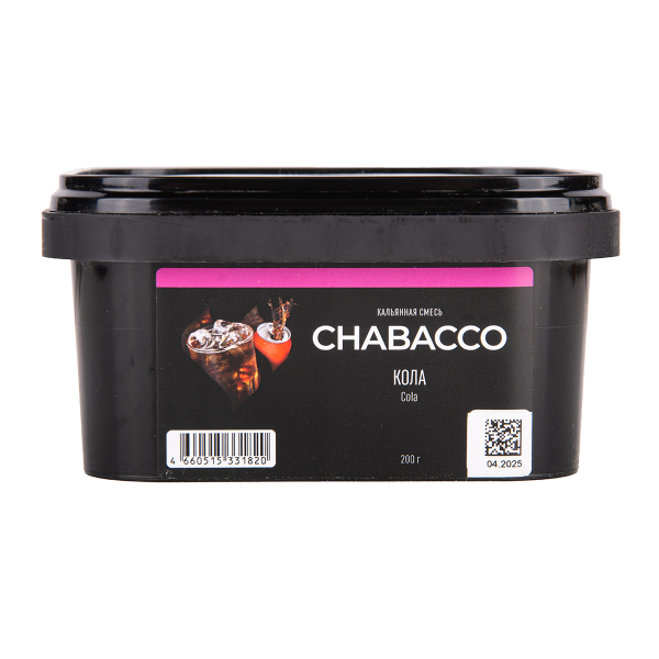 Бестабачная смесь Chabacco Medium Cola 200 грамм в Краснодаре