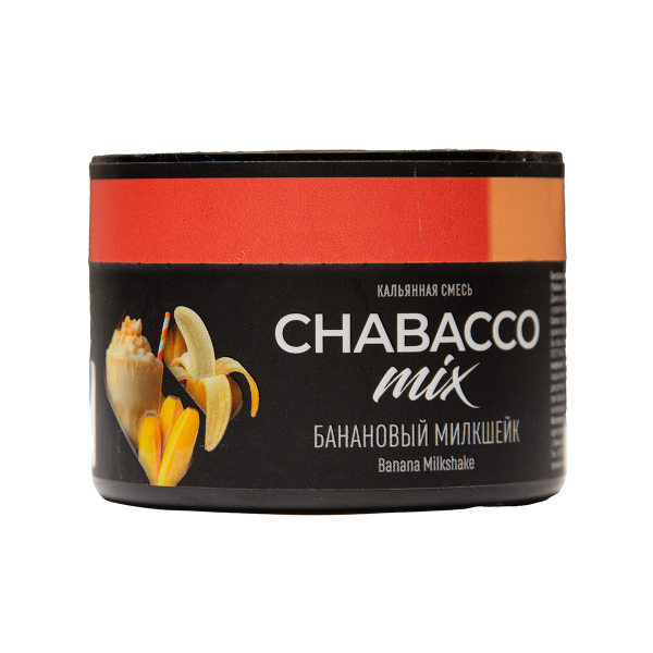 Бестабачная смесь Chabacco Medium Mix Banana Milkshake Medium 40 грамм в Краснодаре