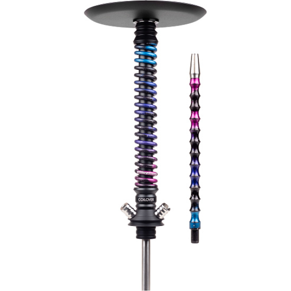 Кальян Mamay Customs Coilover Big Anod Черный Мат Dark Space в Краснодаре