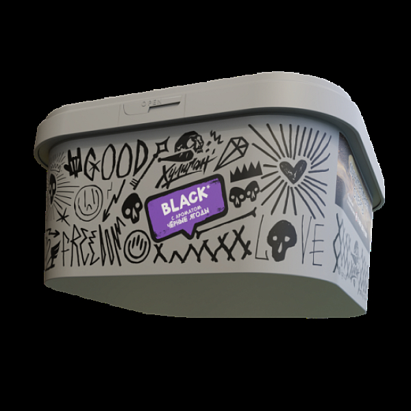 Табак Хулиган Black Черные Ягоды 200 грамм в Краснодаре