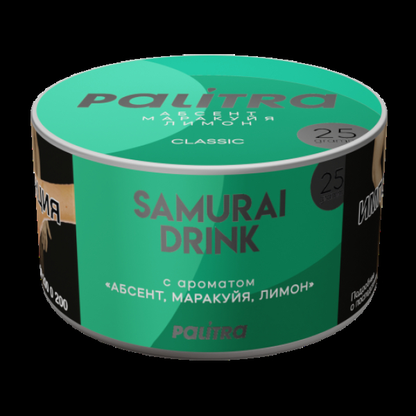 Табак Palitra Samurai Drink Напиток Самурая 25 грамм в Краснодаре