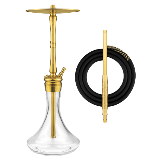 Кальян Hoob Go Pro Gold Фурнитура Gold Prima Быстросъёмное Блюдце в Краснодаре