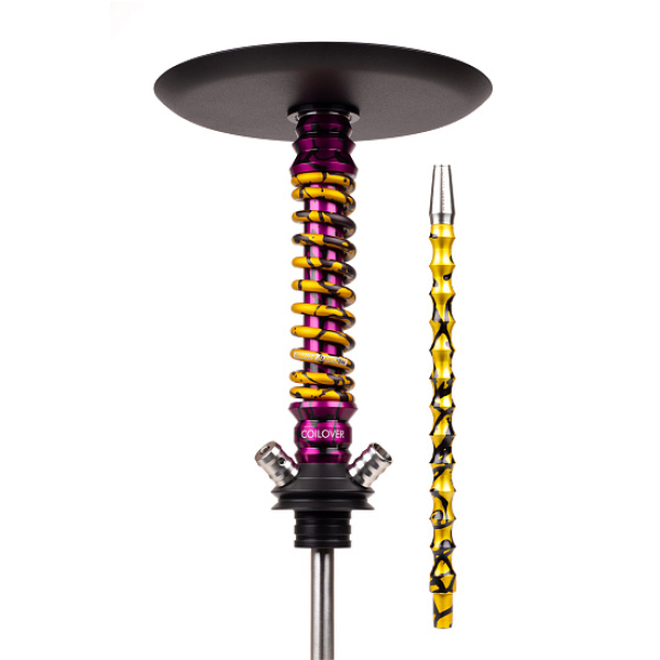 Кальян Mamay Customs Coilovers Mini Special Anod Purple Splash Gold Splash в Краснодаре
