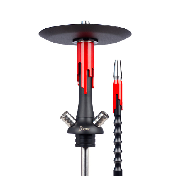 Кальян Mamay Customs Flow Черный Матовый Красный Глянец в Краснодаре